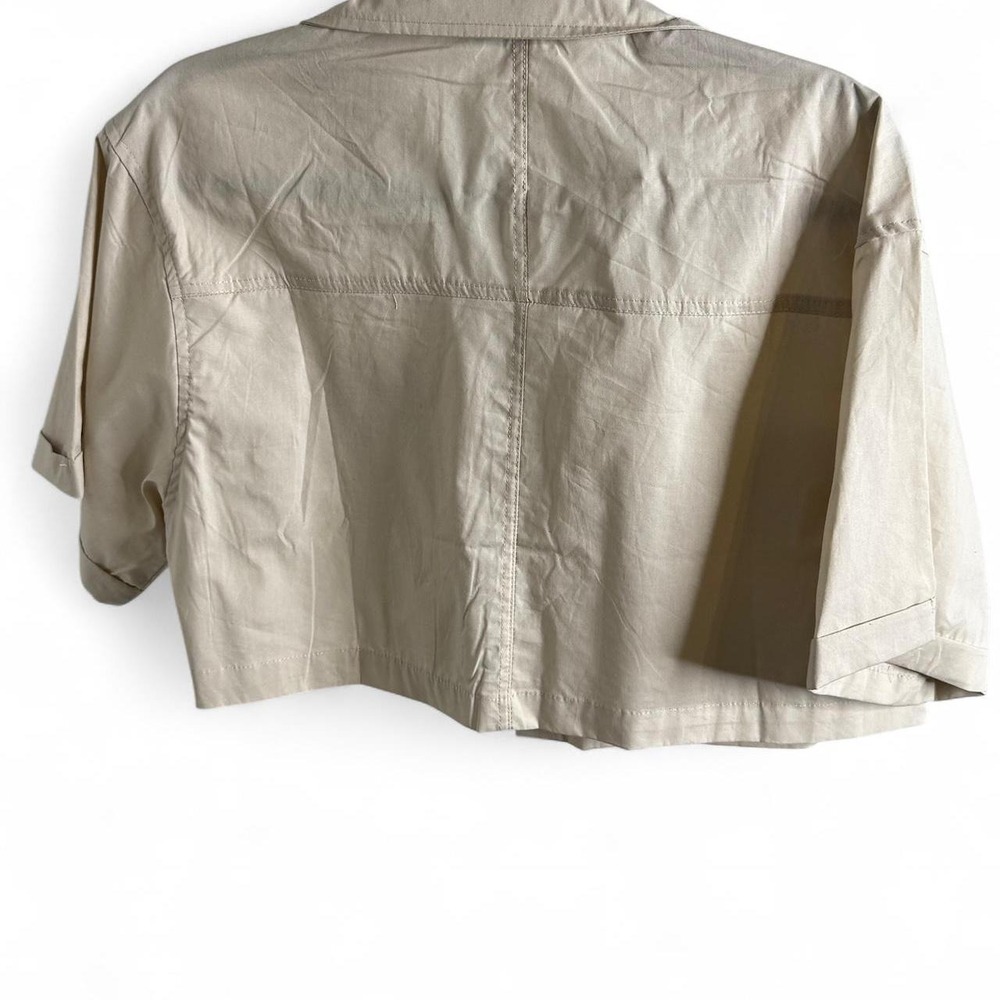 HYFVE Beige Cropped Utility Top - Picture 4 of 4